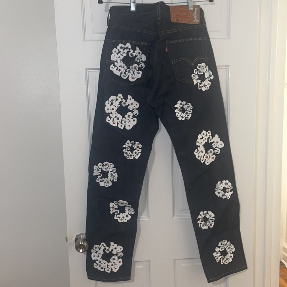 Denim Tears Rhinestones jeans - Picture 3 of 8